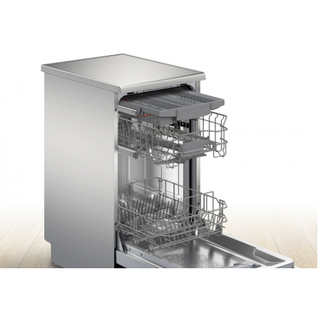 BOSCH SPS4EMI11E Ελεύθερο Πλυντήριο Πιάτων για 10 Σερβίτσια 45cm με Wi-Fi Inox
